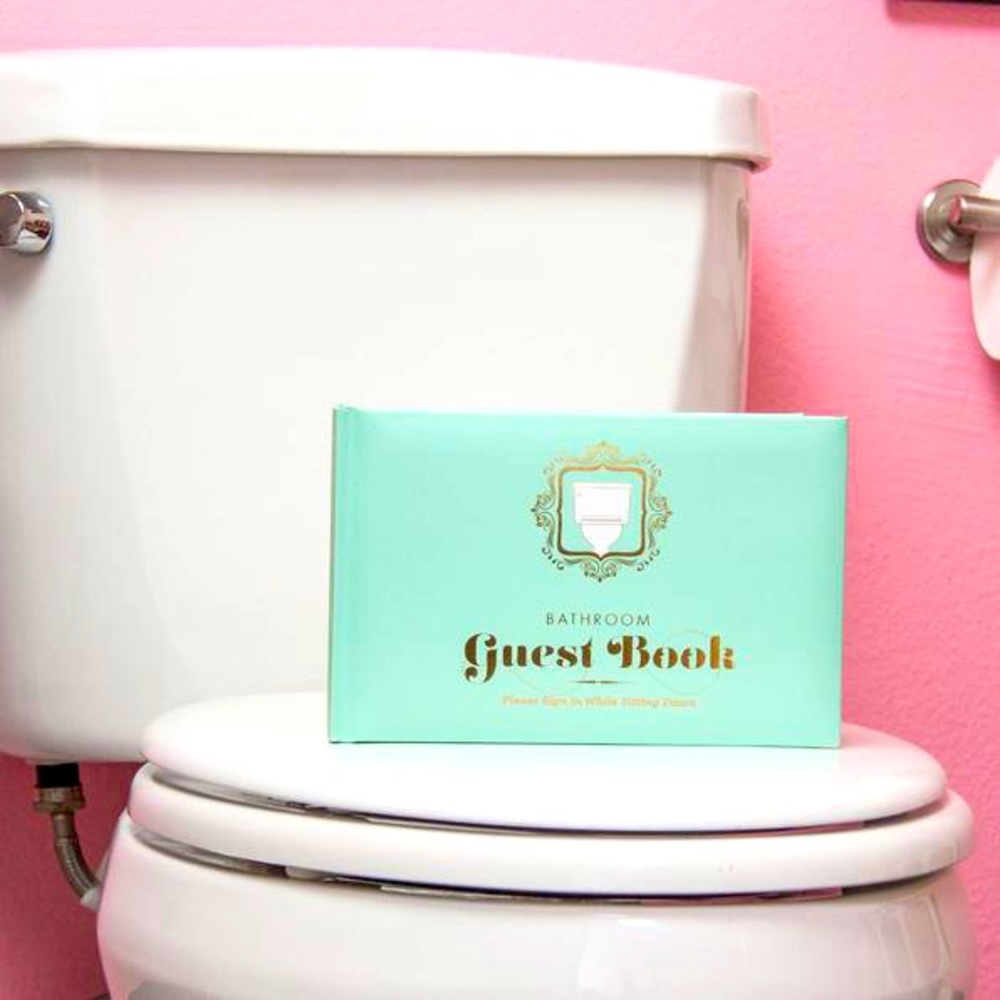 NWOT Bathroom Guest Book by Knock Knock Novelty